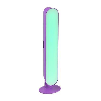 Rabalux - Lampe de table  LED RGB à intensité variable LED/3W/5V violet + télécommande