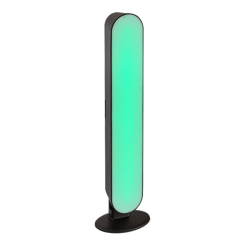 Rabalux - LED RGB Dimbare oplaadbare tafellamp LED/3W/5V zwart + afstandsbediening