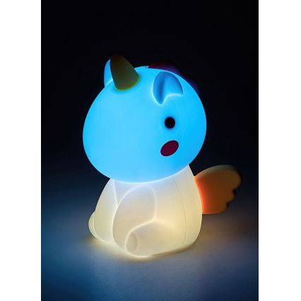 Rabalux - Petite lampe tactile pour enfant LED RGB à intensité variable et rechargeable LED/0,45W/5V