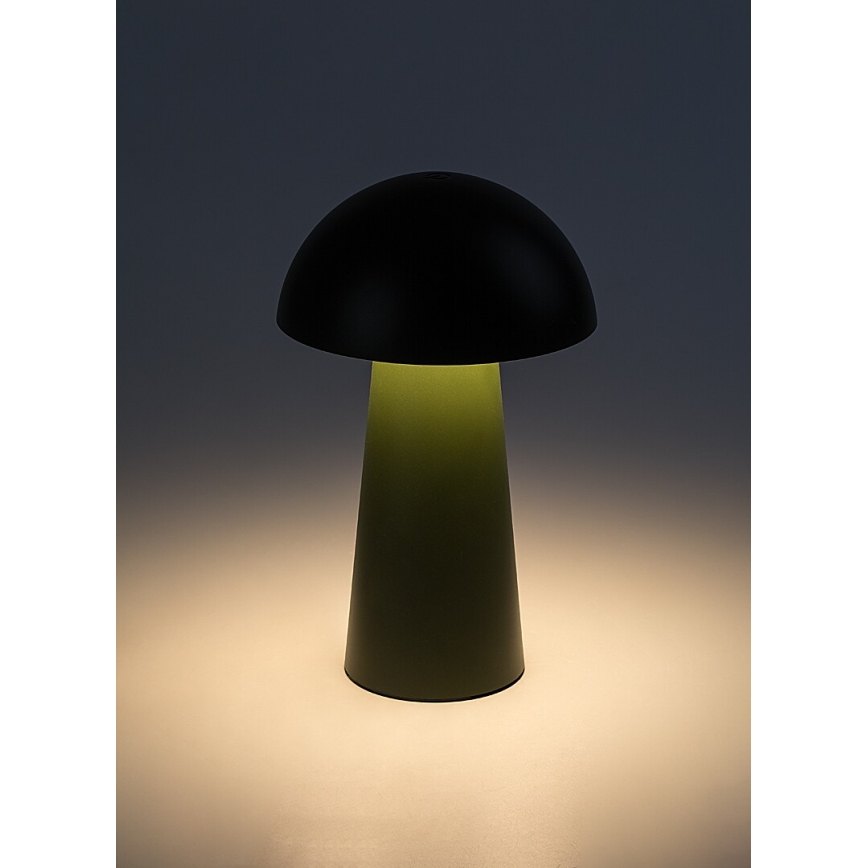 Rabalux - Dimbare oplaadbare buitenlamp met touchbediening LED/1,5W/5V IP44 1200 mAh USB groen