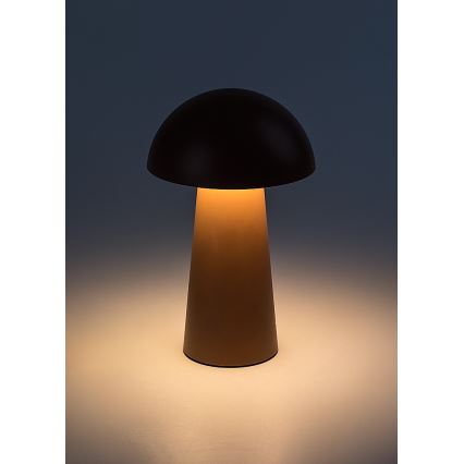 Rabalux - Lampe d'extérieur tactile LED dimmable rechargeable LED/1,5W/5V IP44 1200 mAh USB marron