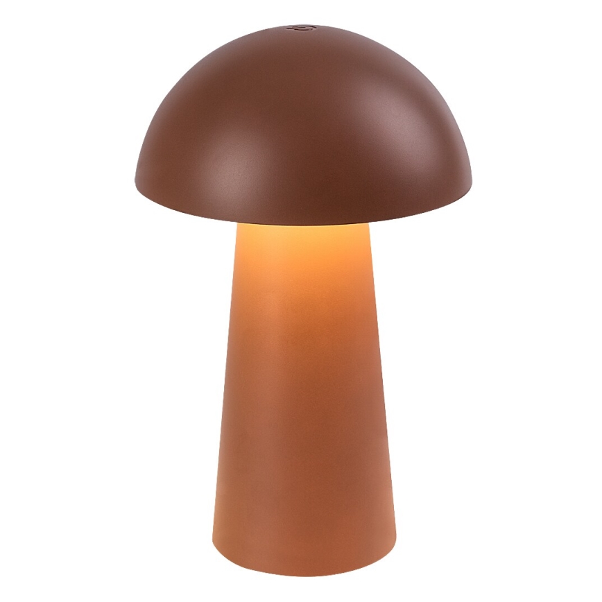 Rabalux - Lampe d'extérieur tactile LED dimmable rechargeable LED/1,5W/5V IP44 1200 mAh USB marron