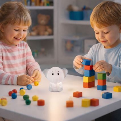 Rabalux - LED RGB aanraak-nachtlampje LED/0,05W/1xCR2032 olifant