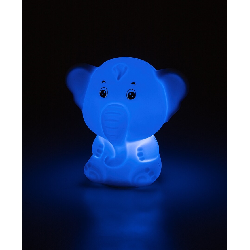 Rabalux - LED RGB aanraak-nachtlampje LED/0,05W/1xCR2032 olifant