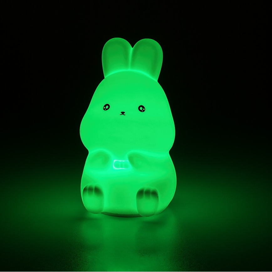 Rabalux - LED RGB aanraakbaar nachtlampje LED/0,05W/1xCR2032 konijn