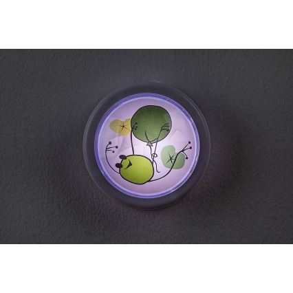 Rabalux - Veilleuse enfant LED/0,3W/2xAA 6000K