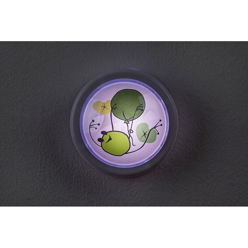 Rabalux - Veilleuse enfant LED/0,3W/2xAA 6000K