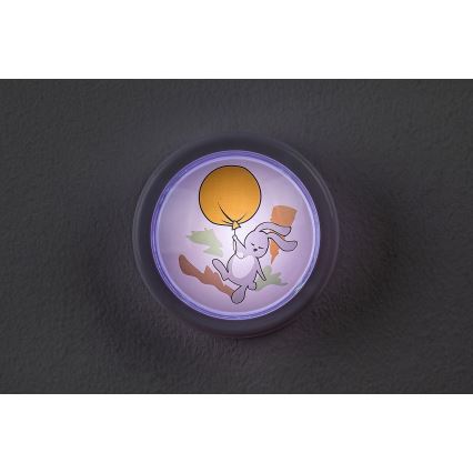 Rabalux - Veilleuse enfant LED/0,3W/2xAA 6000K