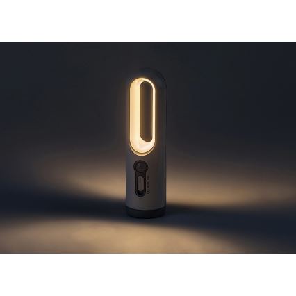 Rabalux - LED draagbare oplaadbare lamp met sensor LED/0,8W/3,7V 3000/7000K