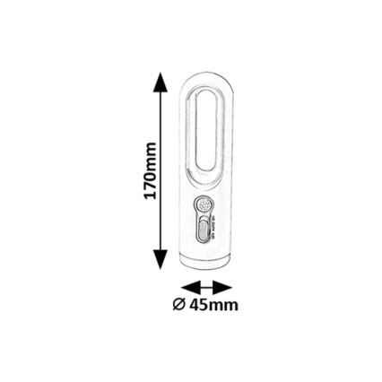 Rabalux - LED draagbare oplaadbare lamp met sensor LED/0,8W/3,7V 3000/7000K