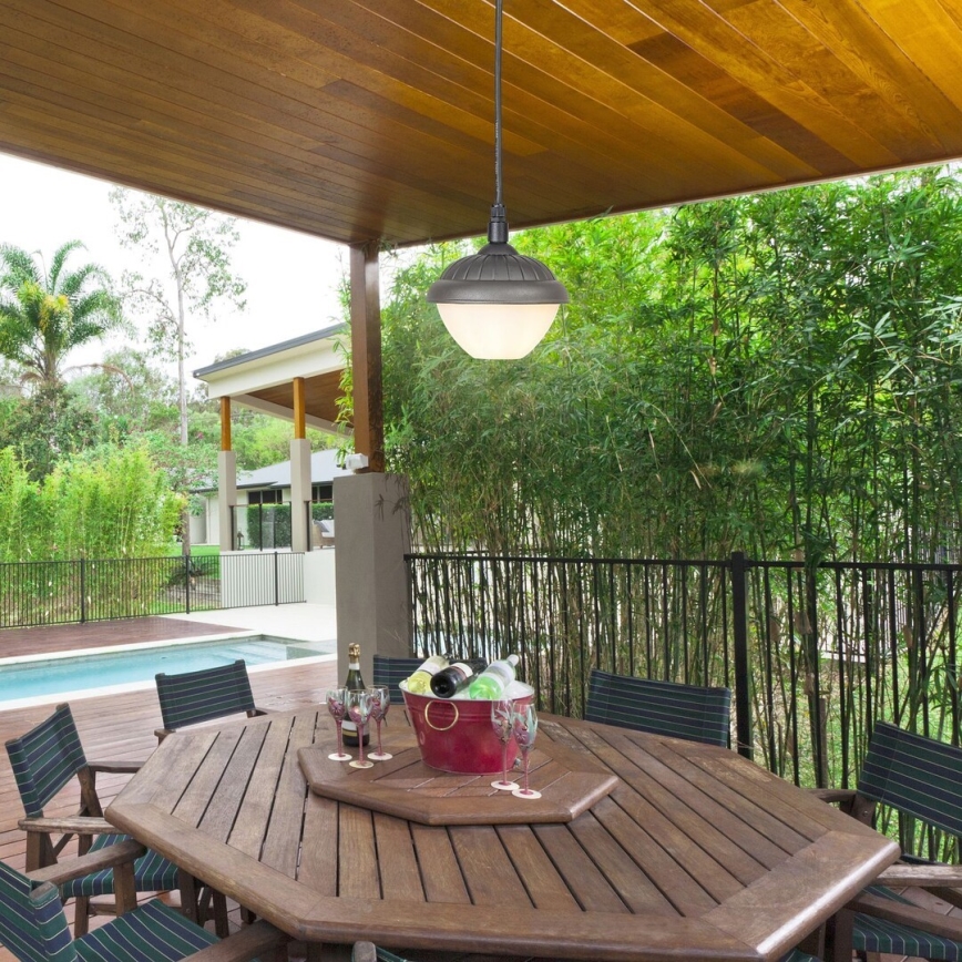 Rabalux 7674 - Buiten hanglamp aan koord MODESTO 1xE27/40W/230V IP44