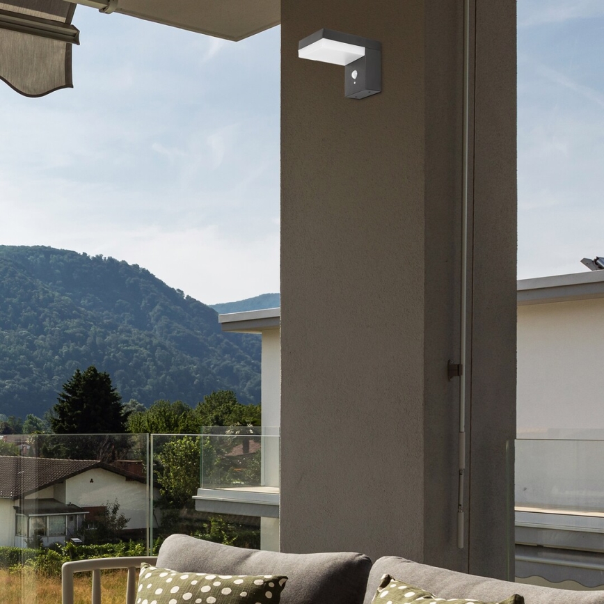 Rabalux - Éclairage solaire avec détecteur LED/6W/3,7V IP44 2200 mAh