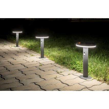 Rabalux - Éclairage solaire avec détecteur LED/10W/3,7V IP44 2500 mAh