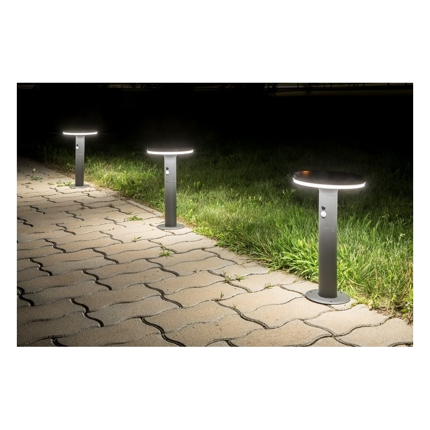 Rabalux - LED-lamp op zonne-energie met een sensor LED/10W/3,7V IP44