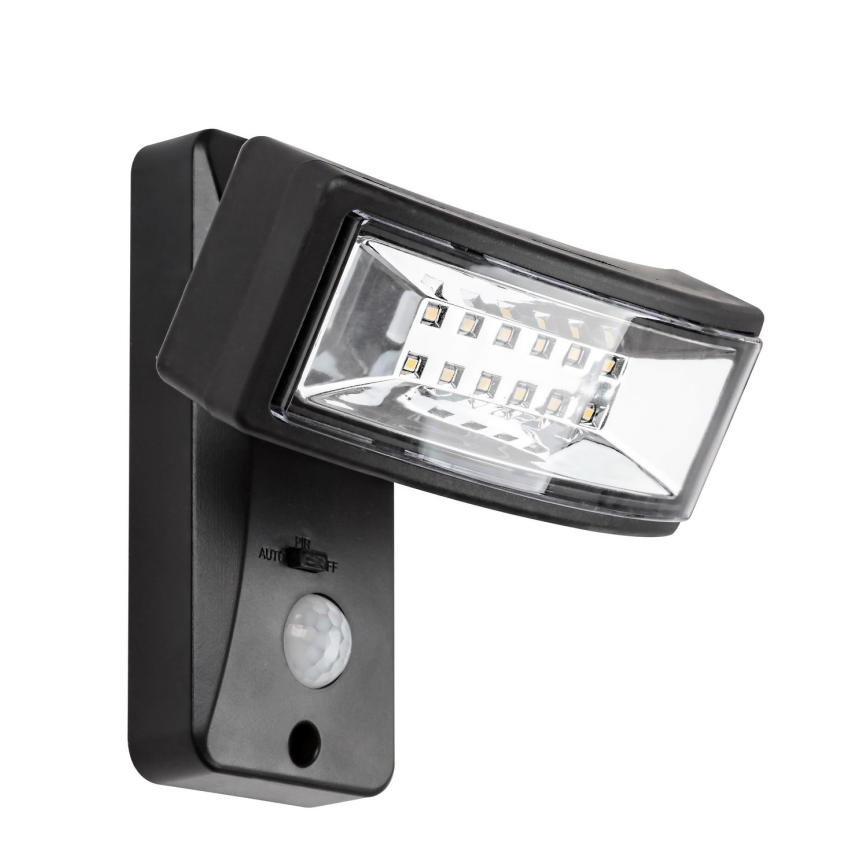 Rabalux - LED-lamp op zonne-energie met sensor LED/2,4W/3,7V IP44