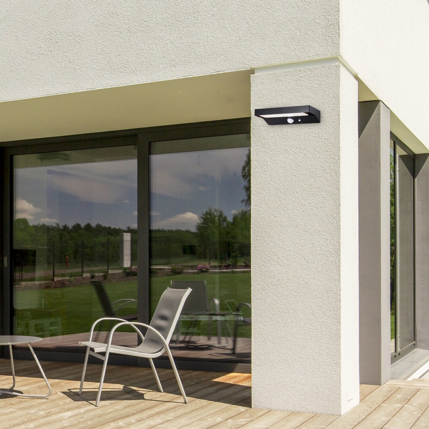 Rabalux - Éclairage solaire avec détecteur LED/6W/3,7V IP44 2200 mAh