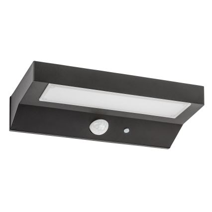 Rabalux - Éclairage solaire avec détecteur LED/6W/3,7V IP44 2200 mAh