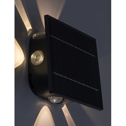 Rabalux - LED Dimbaar zonne- wandlamp LED/0,5W/3,7V 3000K/6000K IP54