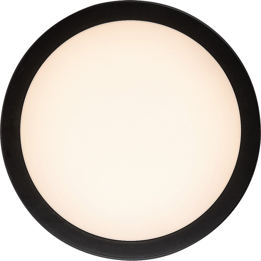 Rabalux - LED Badkamer plafondlamp LED/28W/230V 3000/4000/6500K IP54 zwart
