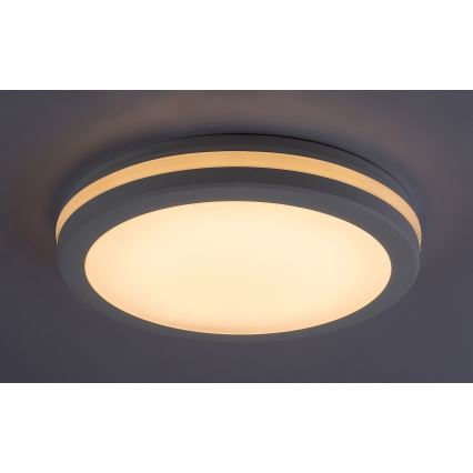 Rabalux - LED plafondlamp voor de badkamer LED/28W/230V 3000/4000/6500K IP54 wit Ø 30 cm