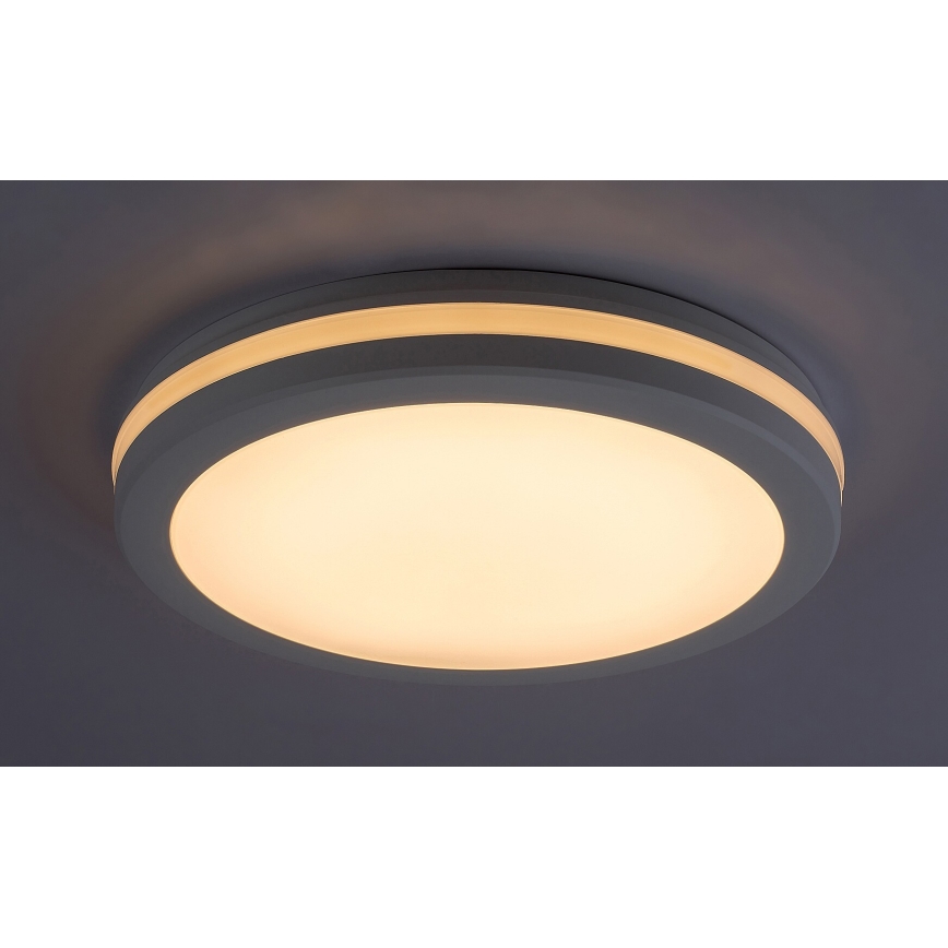 Rabalux - LED plafondlamp voor de badkamer LED/28W/230V 3000/4000/6500K IP54 wit Ø 30 cm