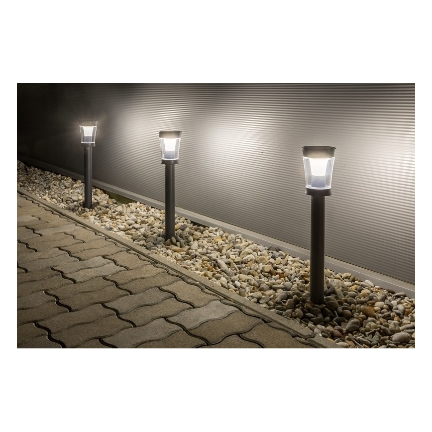 Rabalux - LED Zonne-energie lamp LED/3W/3,7V IP65 antraciet 2000 mAh