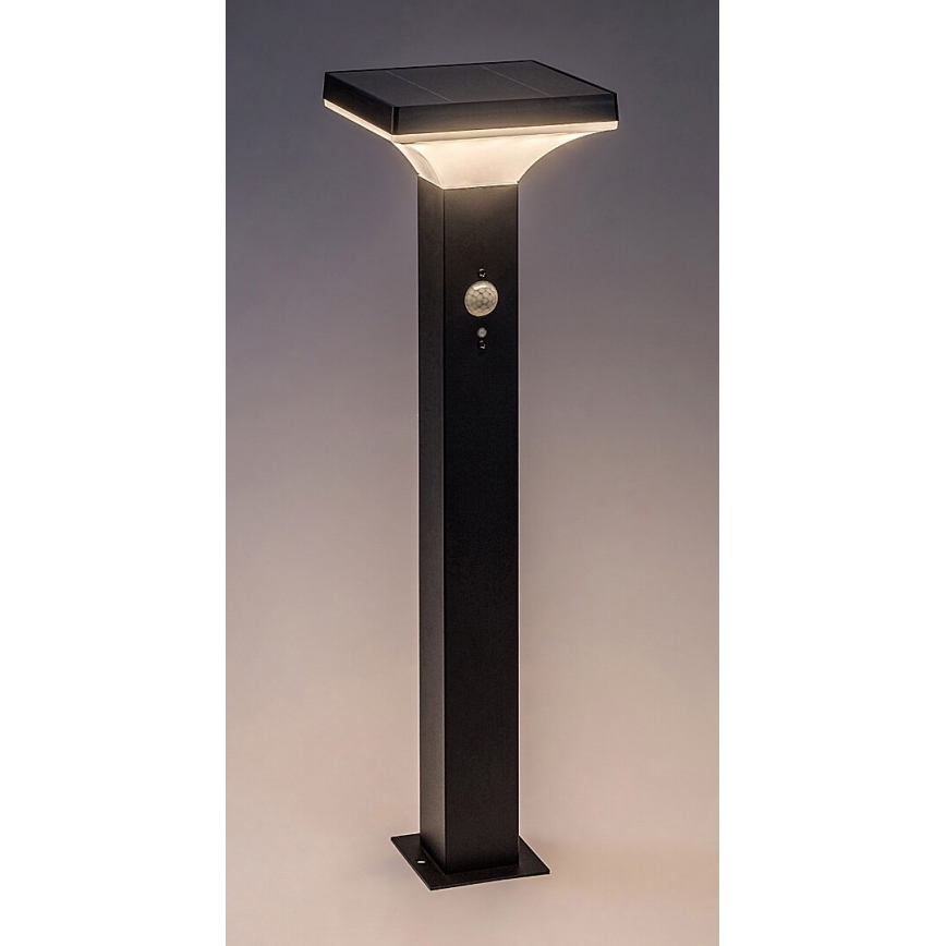 Rabalux - LED Solar lamp met sensor LED/4W/3,7V IP44 zwart