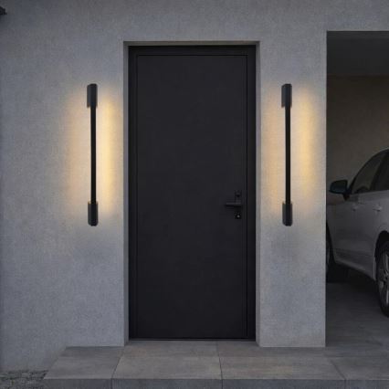 Rabalux - Applique murale d'extérieur LED/8W/230V IP54 90 cm noire