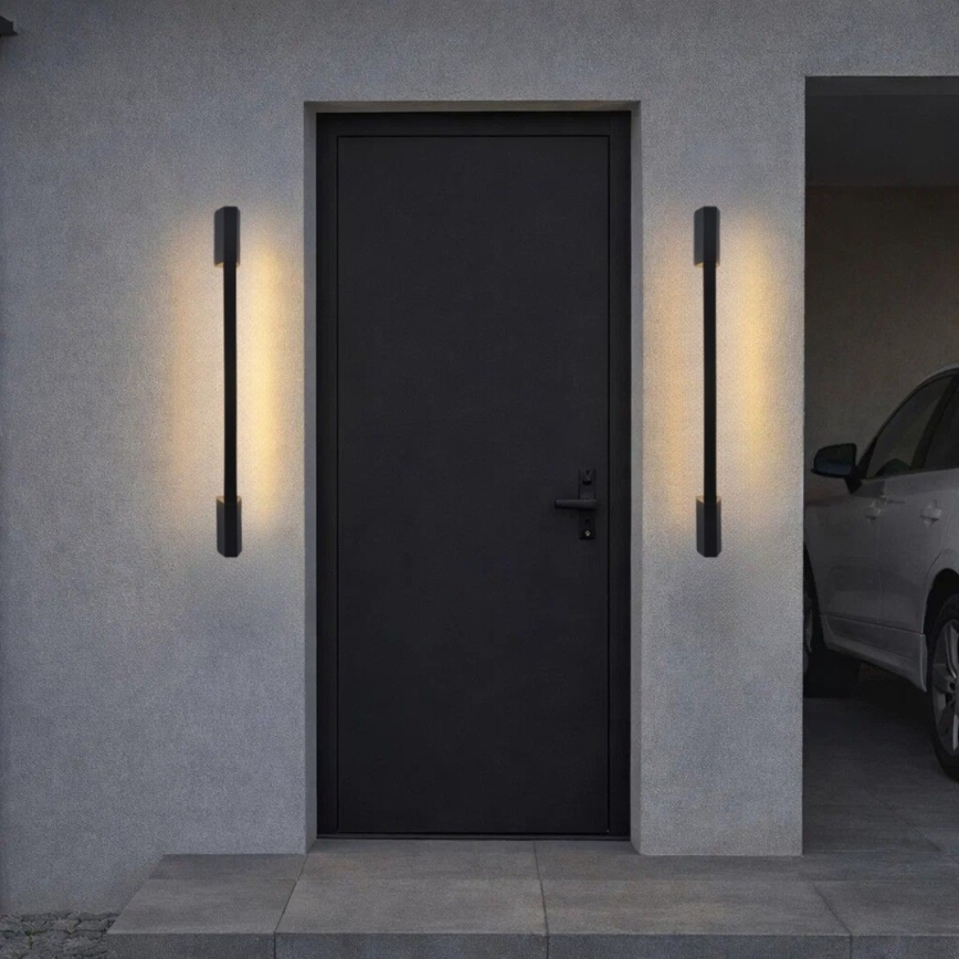 Rabalux - Applique murale d'extérieur LED/8W/230V IP54 90 cm noire