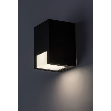 Rabalux - Wandlamp voor buiten 1xGU10/7W/230V IP44 zwart