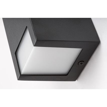 Rabalux - Wandlamp voor buiten 1xGU10/7W/230V IP44 zwart