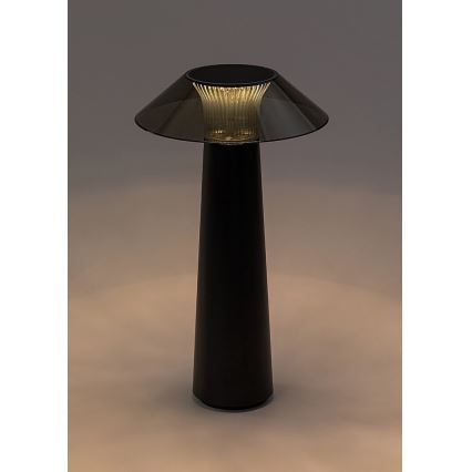 Rabalux - LED Lampe de table tactile à intensité variable rechargeable LED/5W/5V IP44 noir