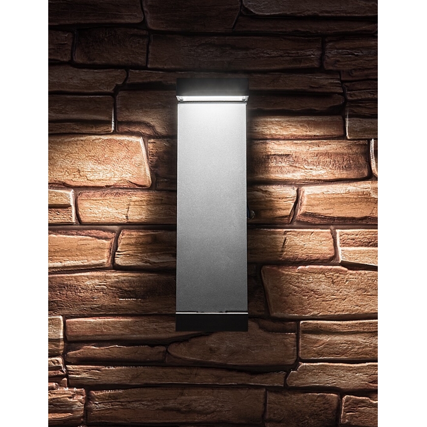 Rabalux - LED buitenmuurlamp LED/13W/230V IP65 antraciet