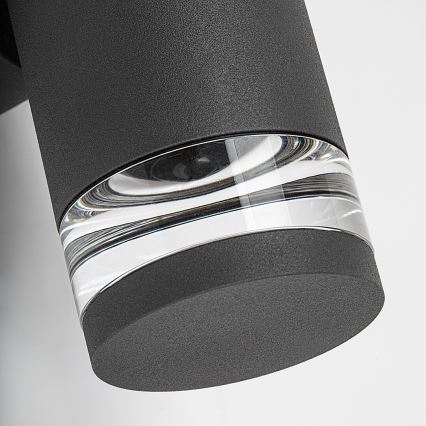 Rabalux - Applique murale extérieure 2x GU10/10W/230V IP54 anthracite