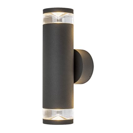 Rabalux - Applique murale extérieure 2x GU10/10W/230V IP54 anthracite