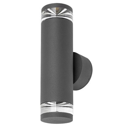 Rabalux - Buitenwandlamp 2xGU10/10W/230V IP54 antraciet