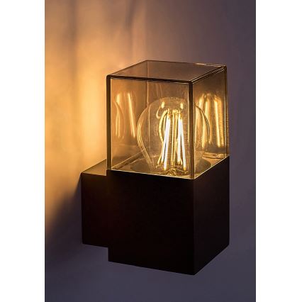 Rabalux - Wandlamp voor buiten 1xE27/60W/230V IP54 zwart