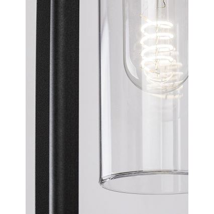 Rabalux - Wandlamp voor buiten 1xE27/15W/230V IP54 zwart