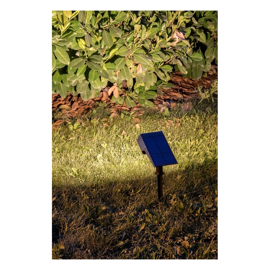 Rabalux - Éclairage solaire LED/0,5W/3,7V IP65 noir 3000 mAh