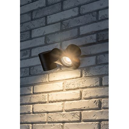 Rabalux - Wandlamp voor buiten 2xGU10/35W/230V IP44