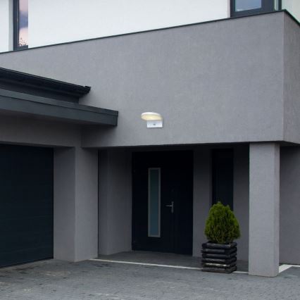 Rabalux - Applique murale extérieure avec détecteur LED/9W/230V 2700/4000/6500K IP54 blanc