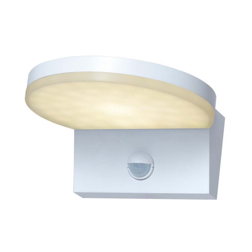 Rabalux - Applique murale extérieure avec détecteur LED/9W/230V 2700/4000/6500K IP54 blanc