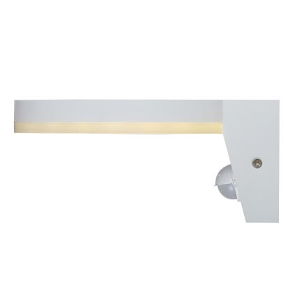 Rabalux - Applique murale extérieure avec détecteur LED/9W/230V 2700/4000/6500K IP54 blanc