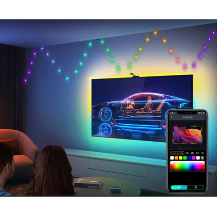Rabalux - LED RGB Lichtstrip LED/2,8W/5V 5m IP44 WiFi + afstandsbediening