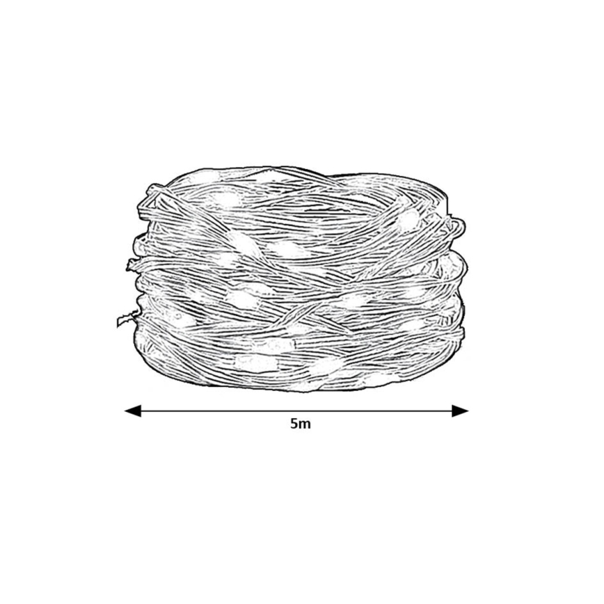 Rabalux - LED RGB Lichtstrip LED/2,8W/5V 5m IP44 WiFi + afstandsbediening