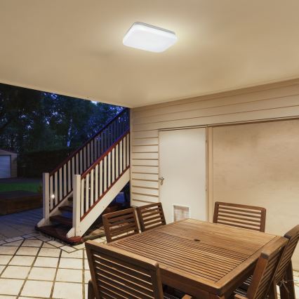 Rabalux - LED Badkamer plafondlamp met sensor LED/18W/230V 3000K IP44