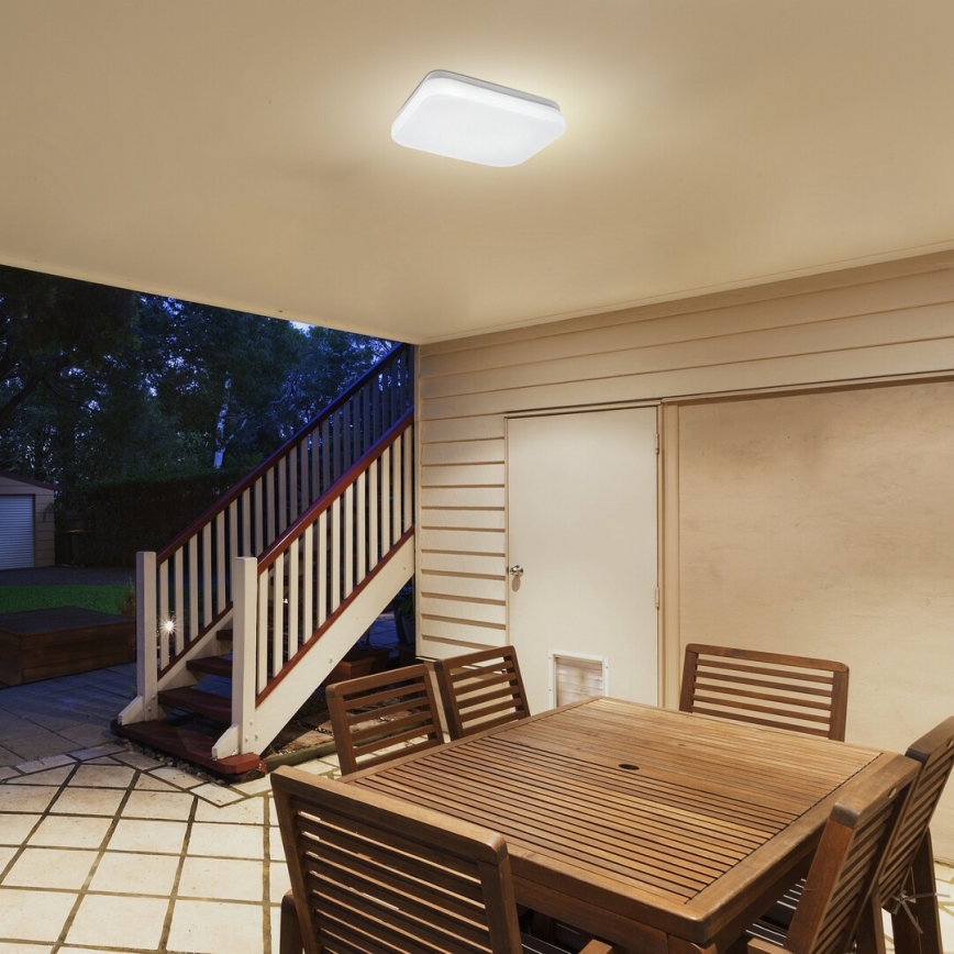 Rabalux - LED Badkamer plafondlamp met sensor LED/18W/230V 3000K IP44