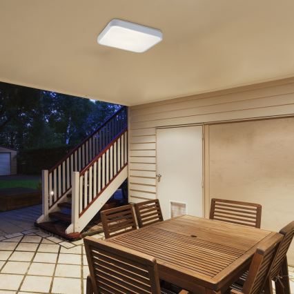Rabalux - LED Badkamer plafondlamp met sensor LED/18W/230V 4000K IP44