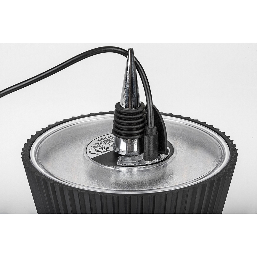 Rabalux - LED Dimbaar oplaadbaar fles lampenkap LED/2W/5V IP44