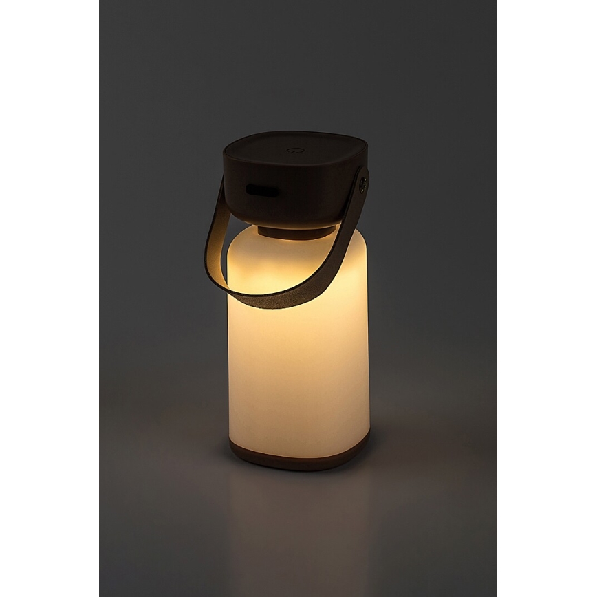Rabalux - Lampe de table tactile extérieure à intensité variable et rechargeable LED/3W/5V IP44 marron